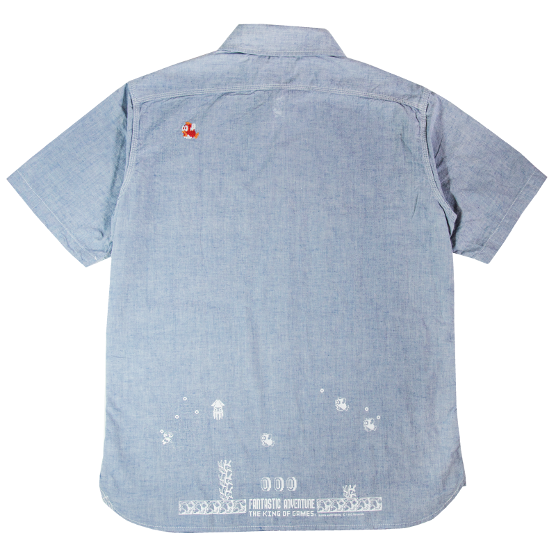 スーパーマリオブラザーズ / シャンブレーシャツ(ゲッソー)