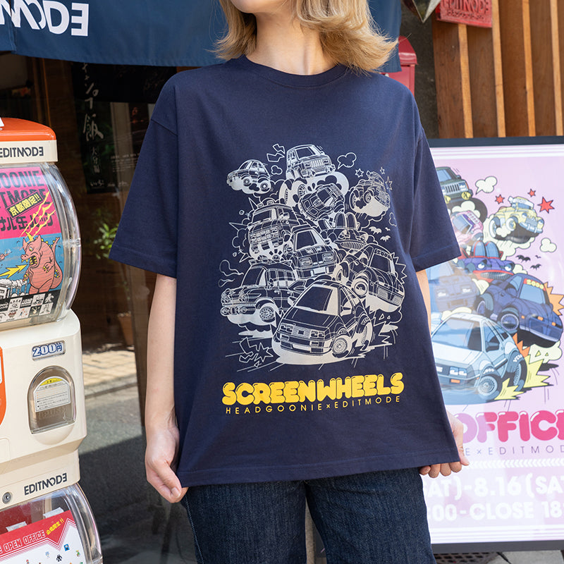 SCREEN WHEELS Tシャツ