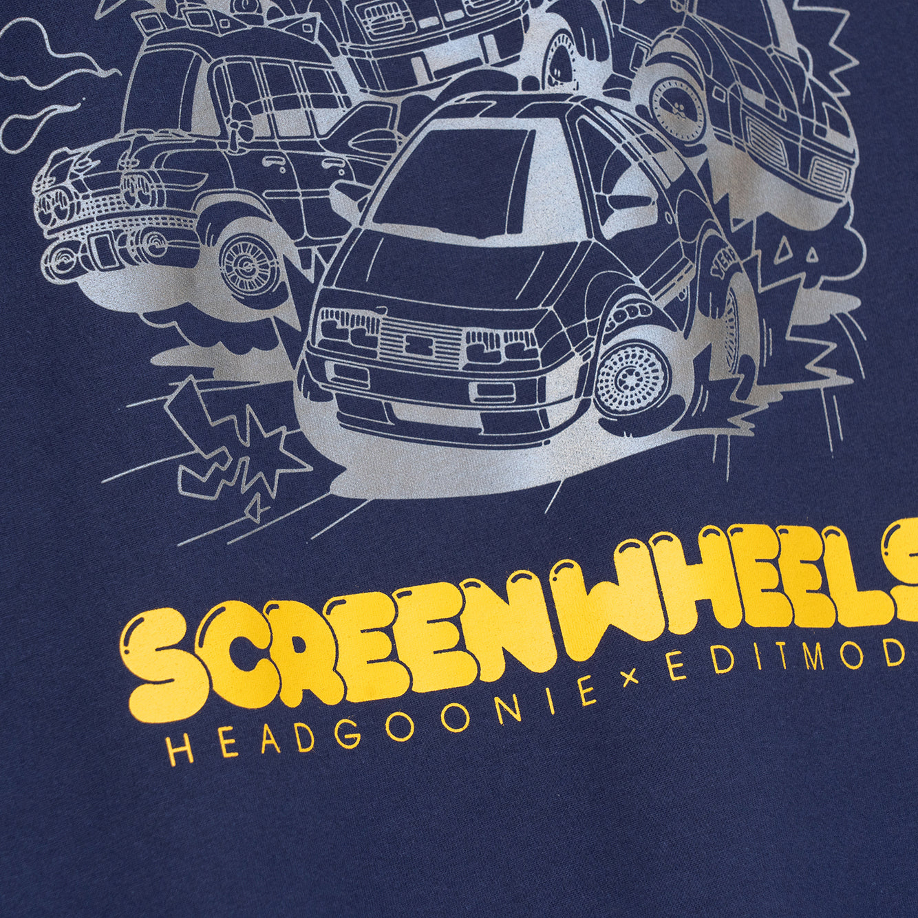 SCREEN WHEELS Tシャツ