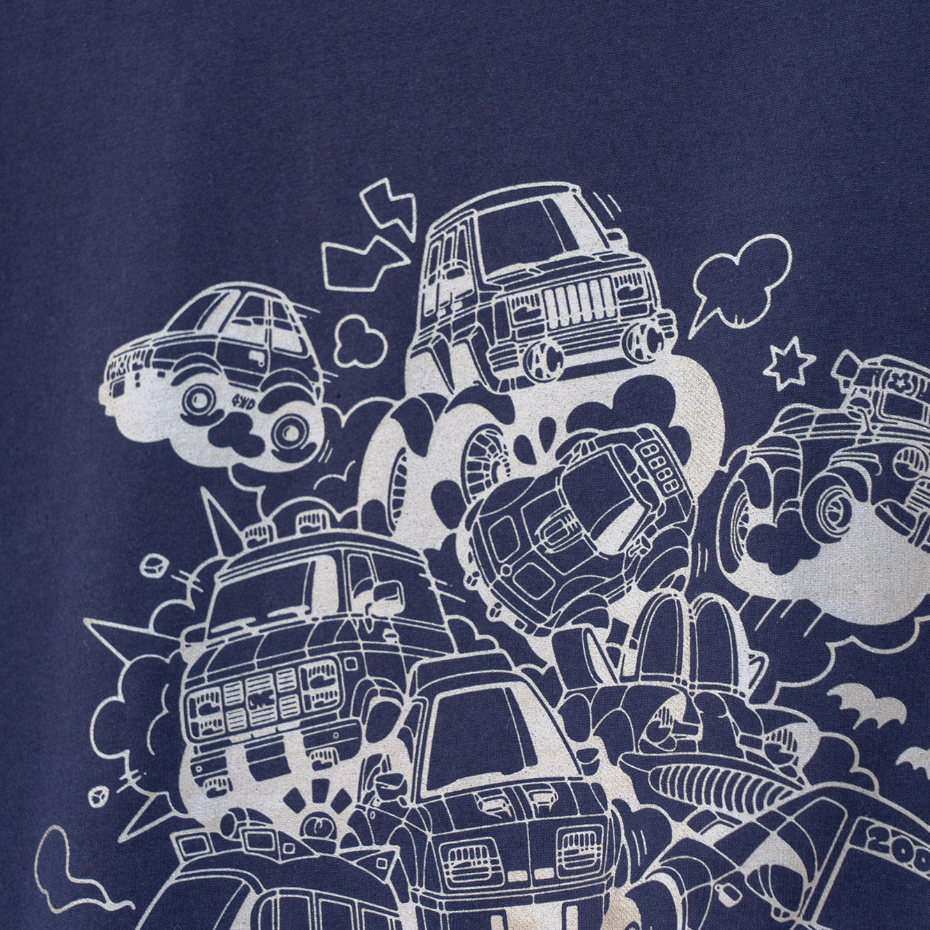 SCREEN WHEELS Tシャツ