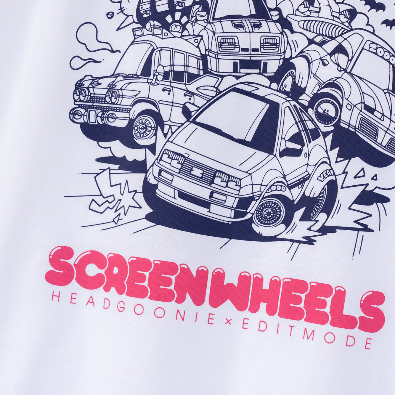 SCREEN WHEELS Tシャツ