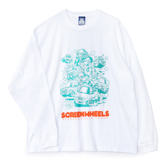 SCREEN WHEELS ロンT（ビッグシルエット）