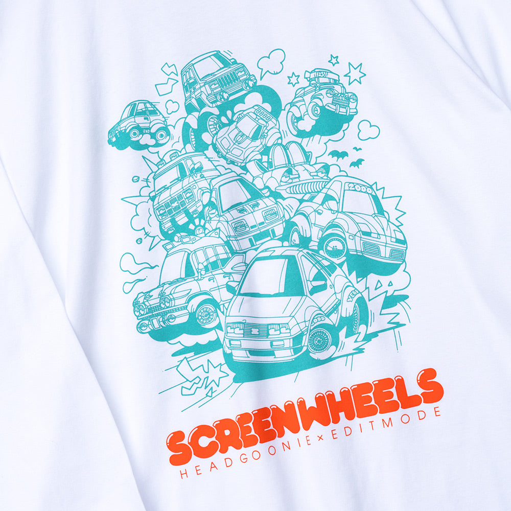 SCREEN WHEELS ロンT（ビッグシルエット）