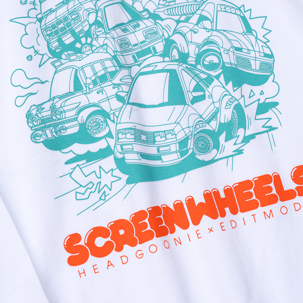 SCREEN WHEELS ロンT（ビッグシルエット）