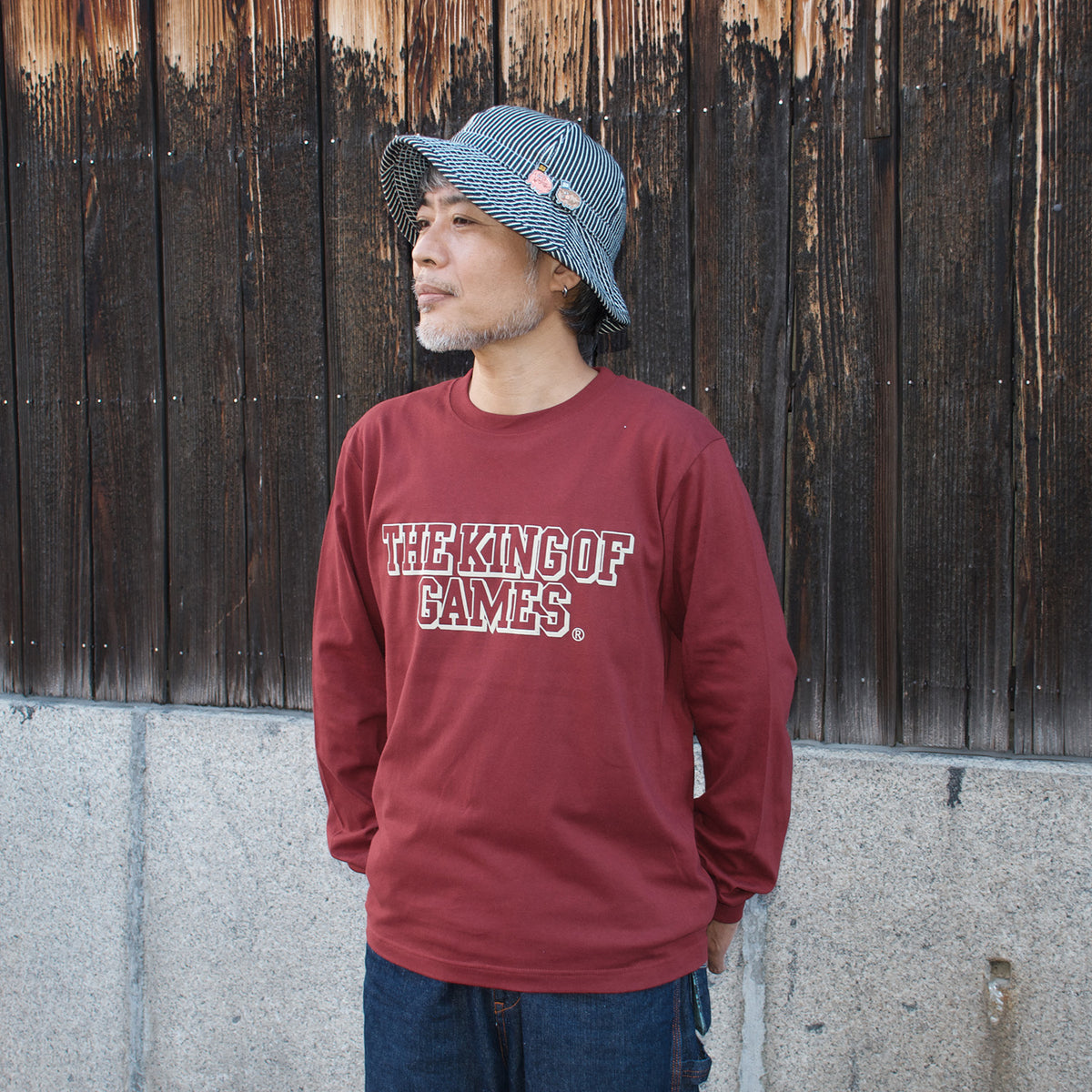 KOG COLLEGE LOGO L/S TEE