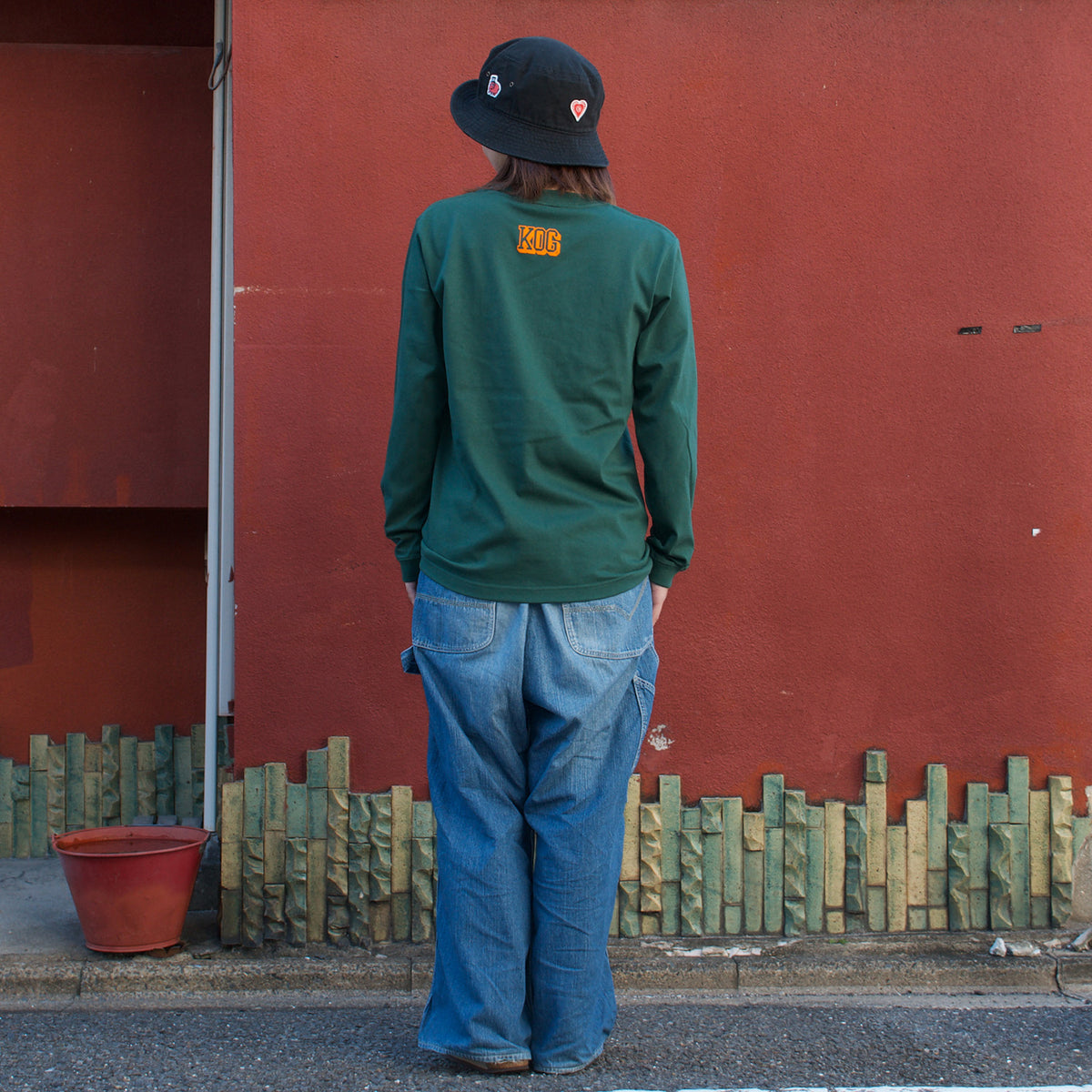 KOG COLLEGE LOGO L/S TEE