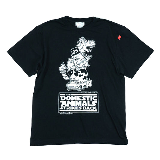 DOMESTIC ANIMALS STRIKES BACK "家畜たちの逆襲" Tシャツ