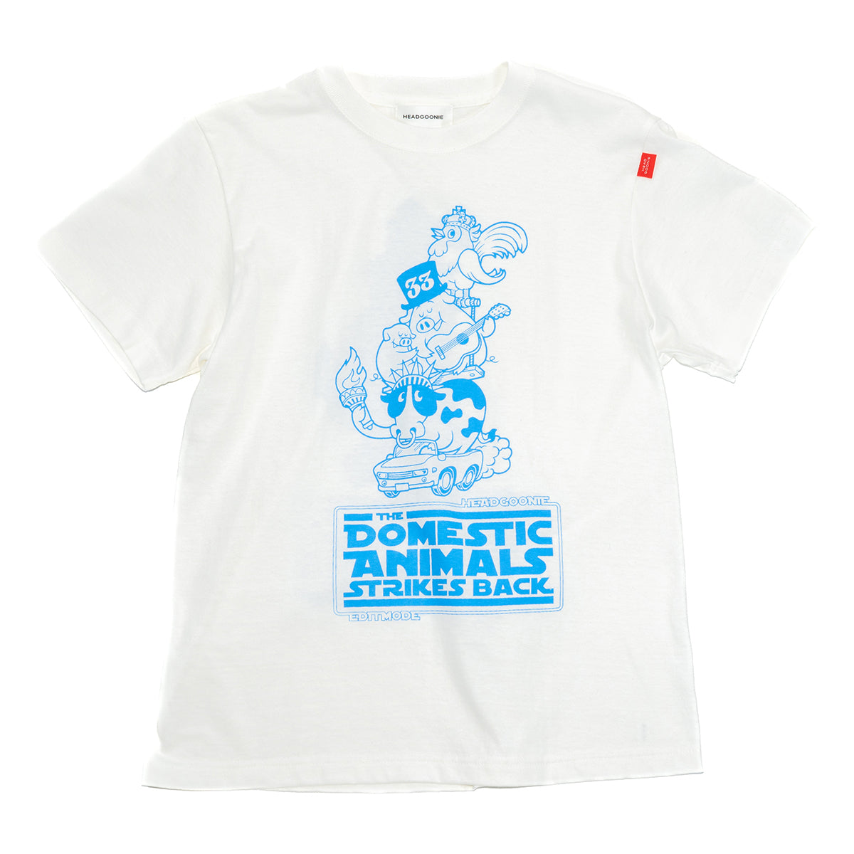 DOMESTIC ANIMALS STRIKES BACK "家畜たちの逆襲" Tシャツ