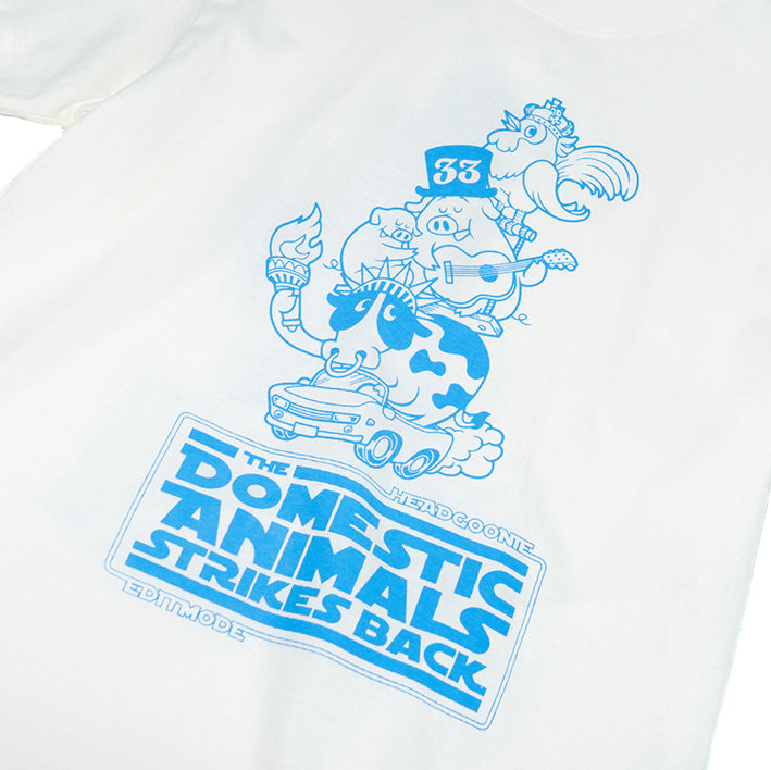 DOMESTIC ANIMALS STRIKES BACK "家畜たちの逆襲" Tシャツ