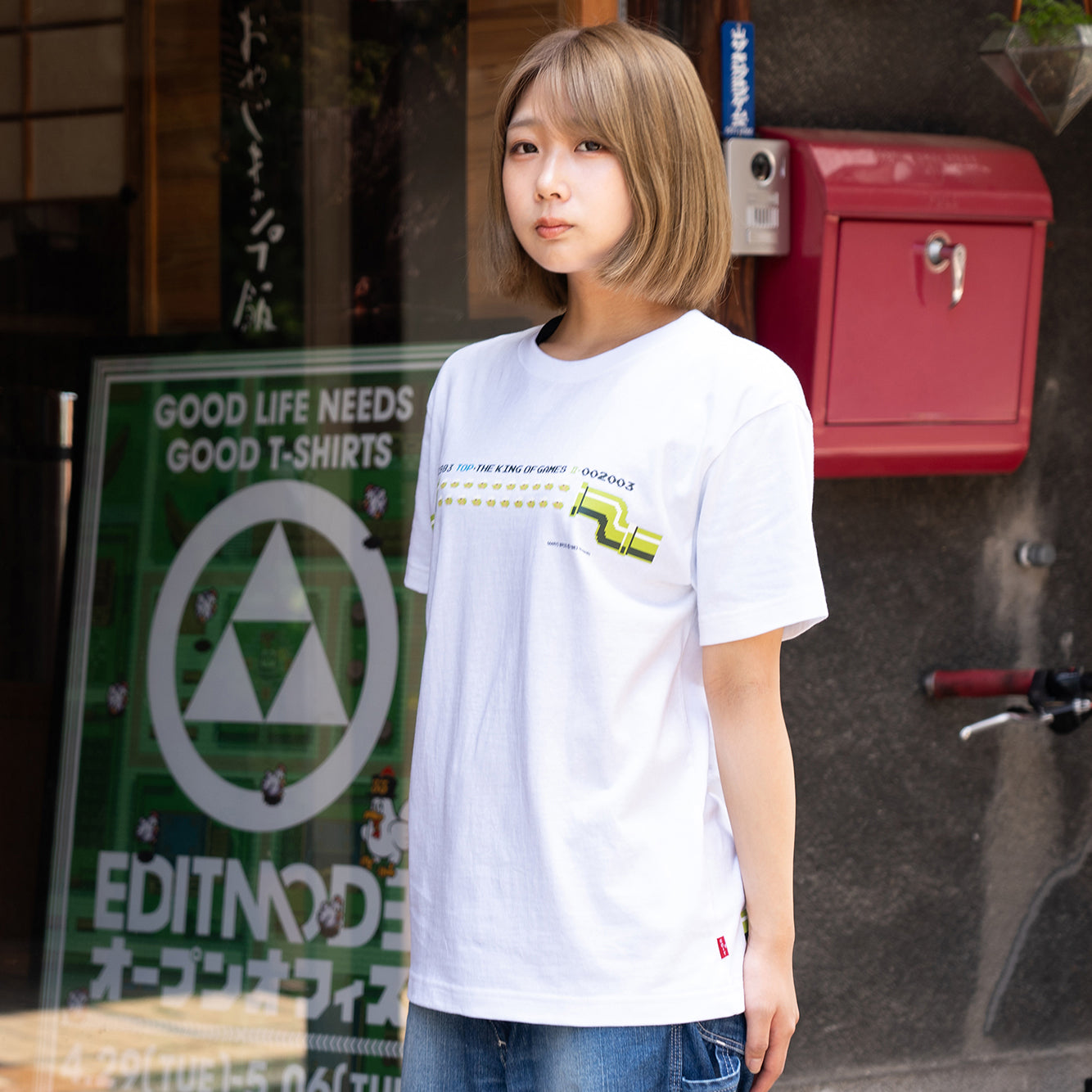 マリオブラザーズ / ドカンルイージTシャツ