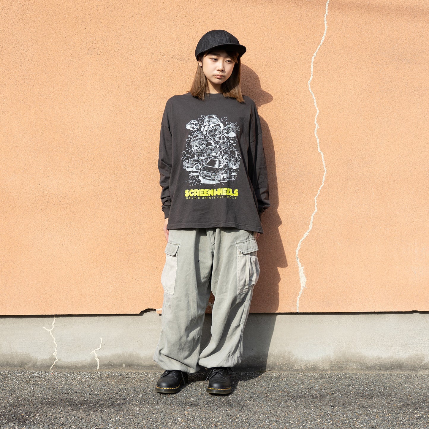 SCREEN WHEELS ロンT（ビッグシルエット）