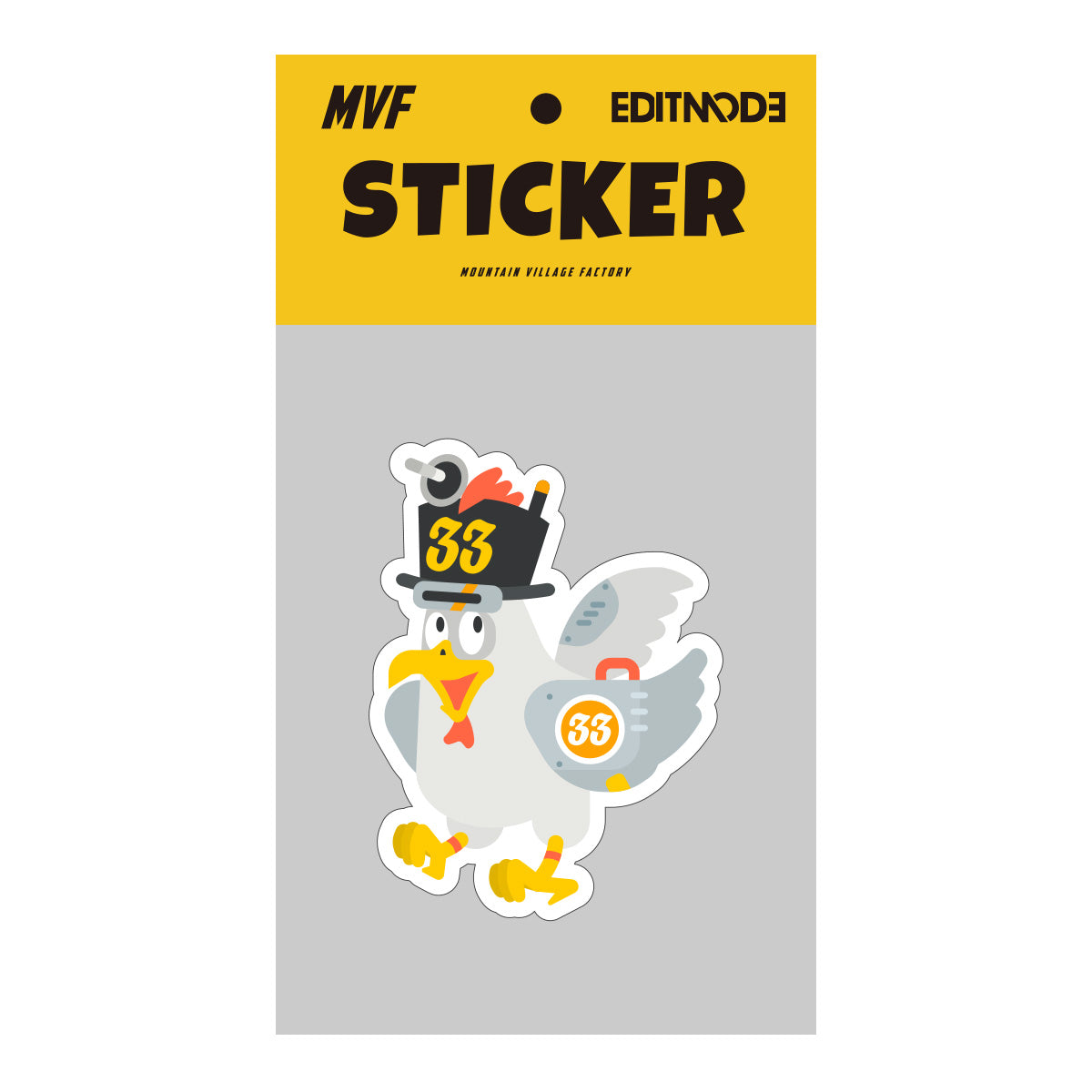 MVF × EDITMODE コラボステッカー