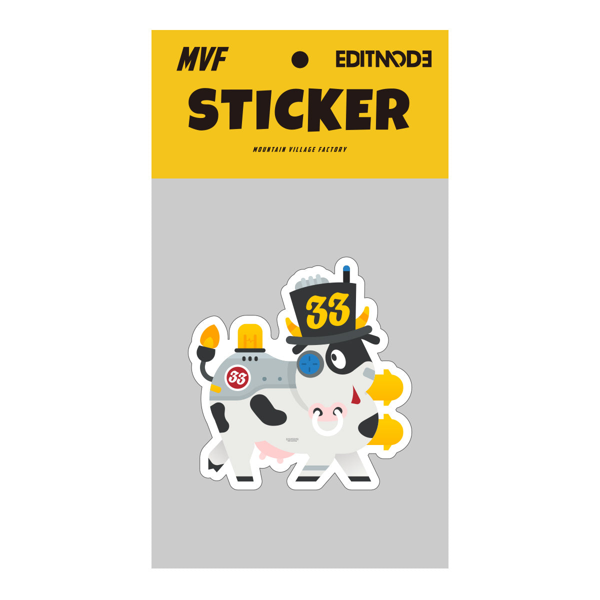 MVF × EDITMODE コラボステッカー
