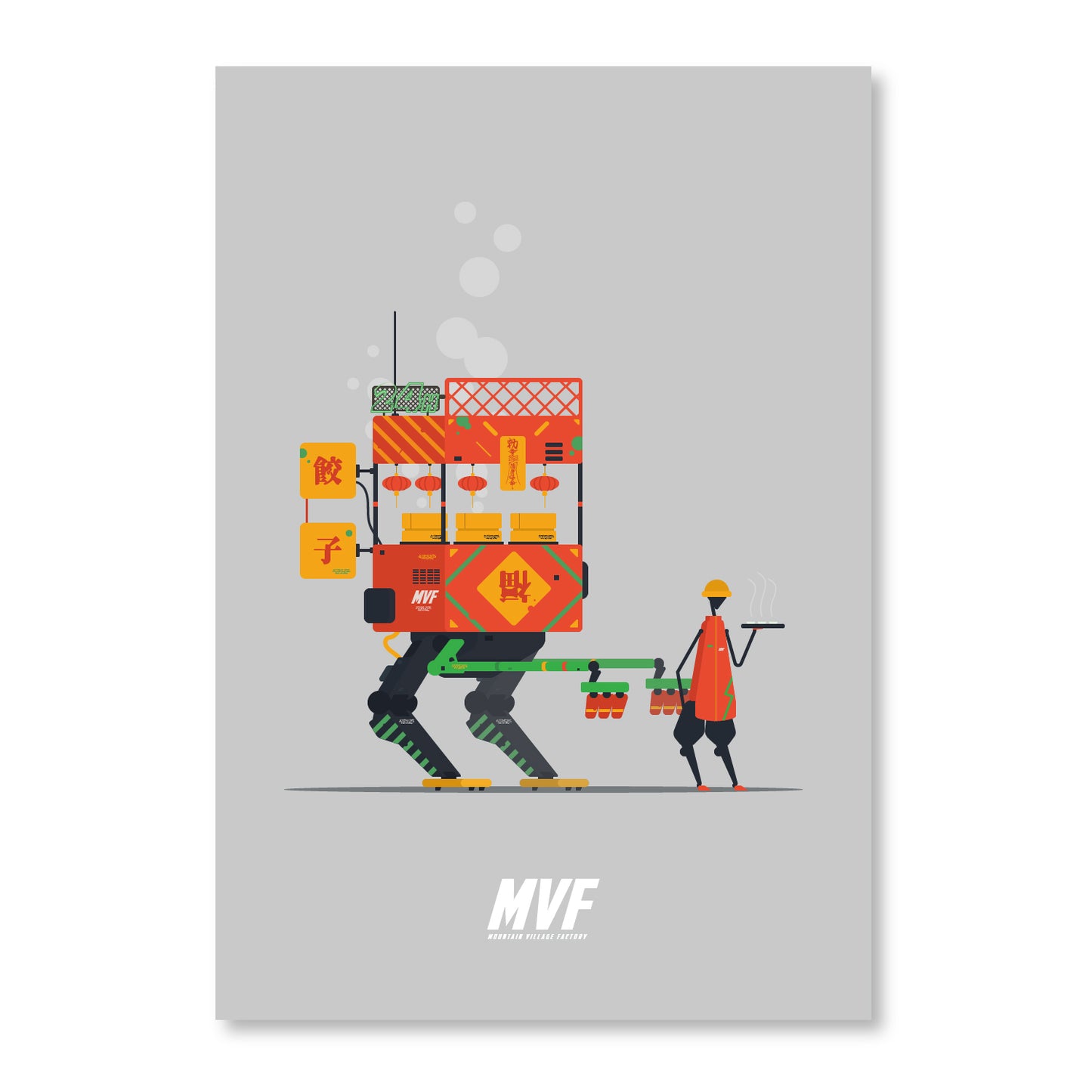 MVF / ポストカード + ステッカーセット