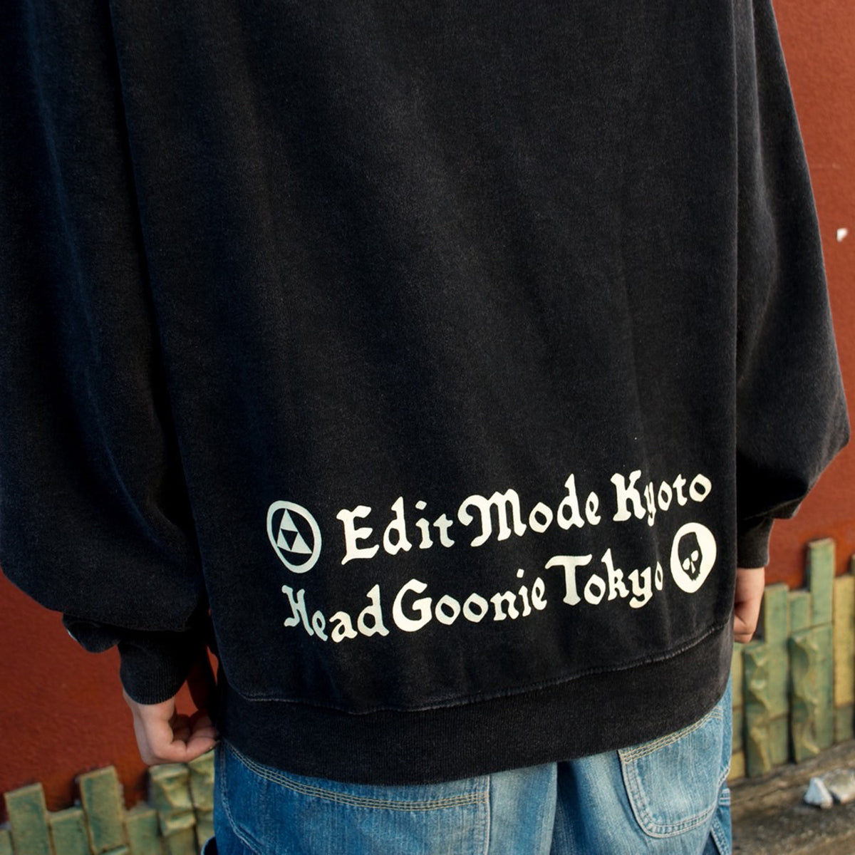HEADGOONIE×EDITMODE "GOOD FRIENDS"スウェット