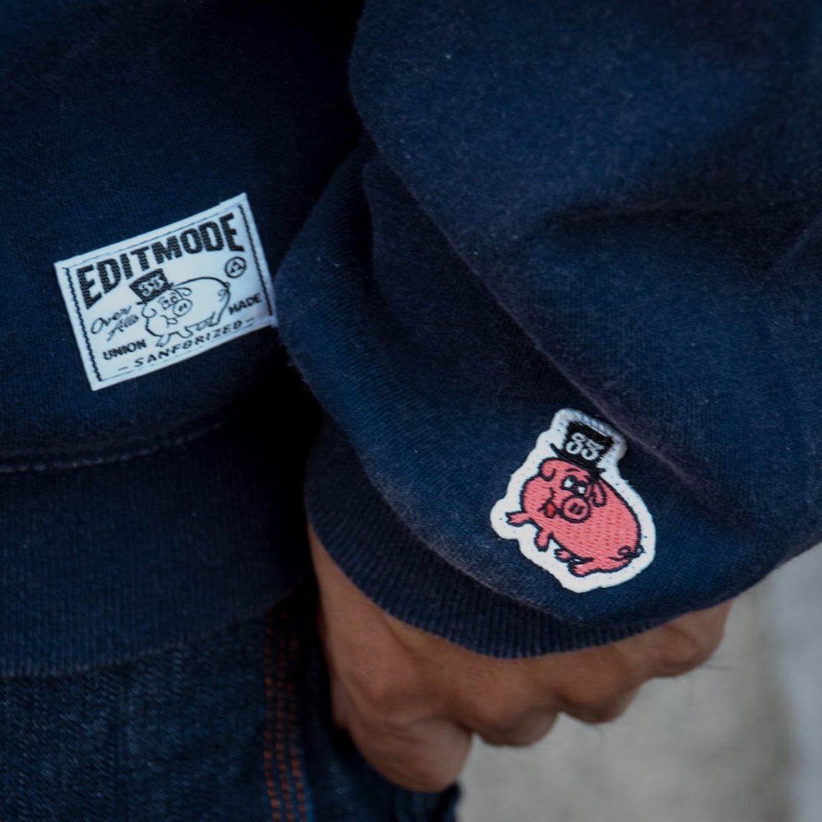 HEADGOONIE×EDITMODE "GOOD FRIENDS"スウェット