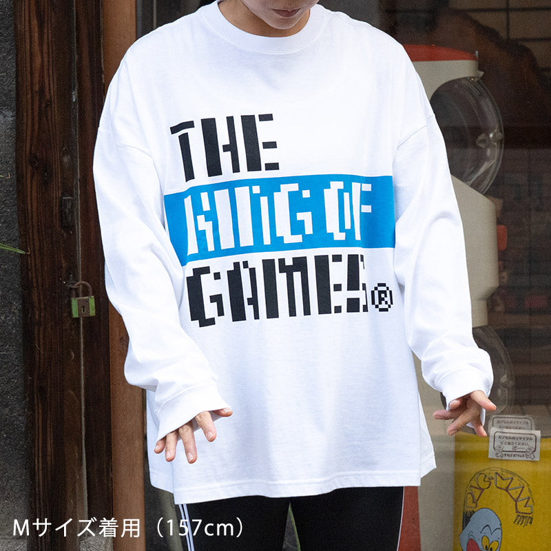 THE KING OF GAMESロゴ ロンT（ビッグシルエット）